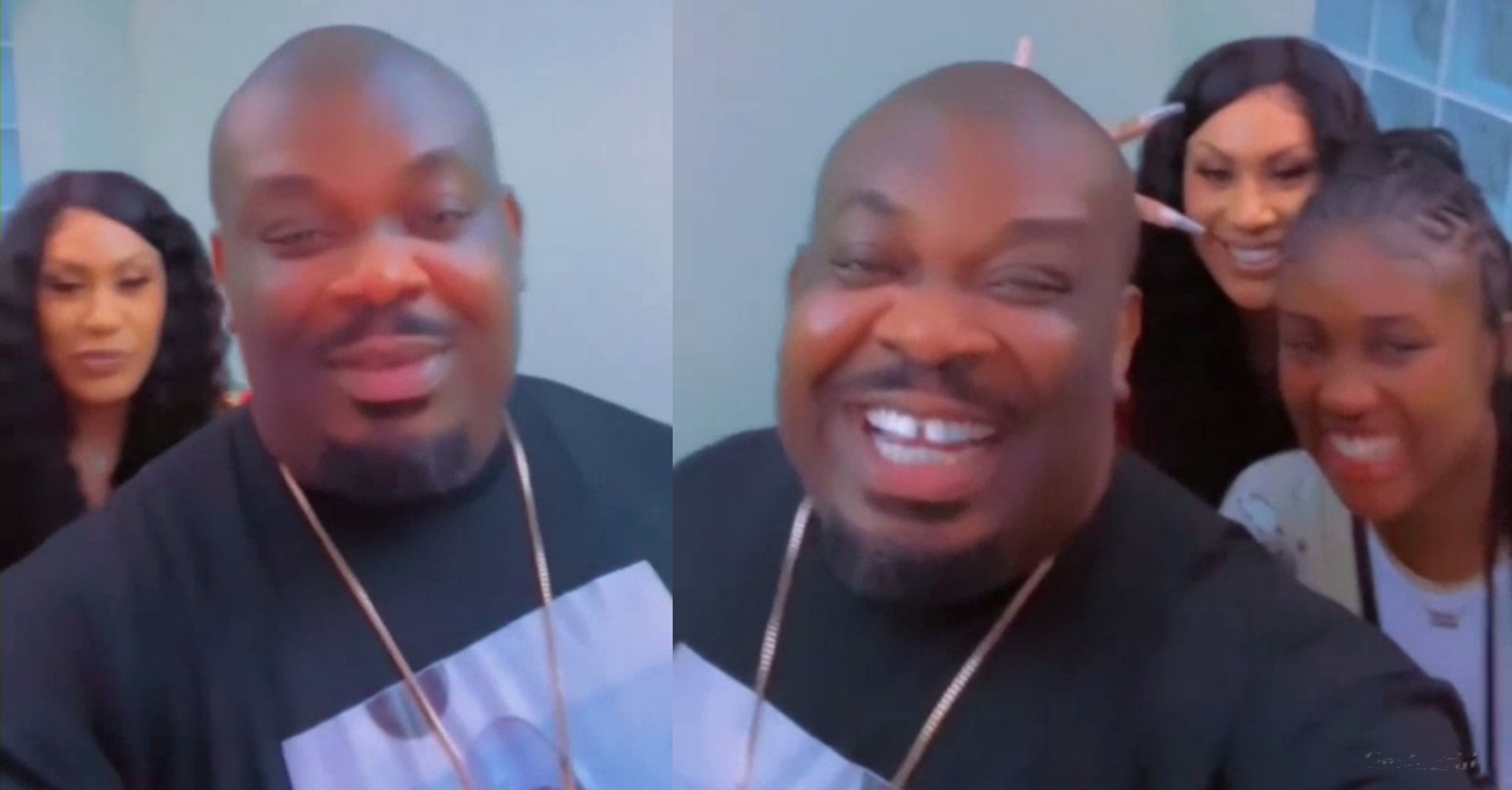 Don Jazzy reunites with ex-wife, Michelle Jackson in heartwarming video ...